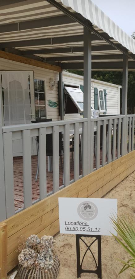 Mobil'Home Climatise Terrain Prive Proche Du Zoo De La Palmyre Les Mathes Luaran gambar